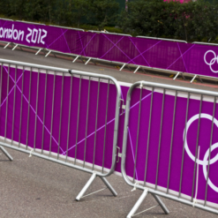 Ridgefence 2.3m Fixed Leg Barrier at London 2012 Olympics