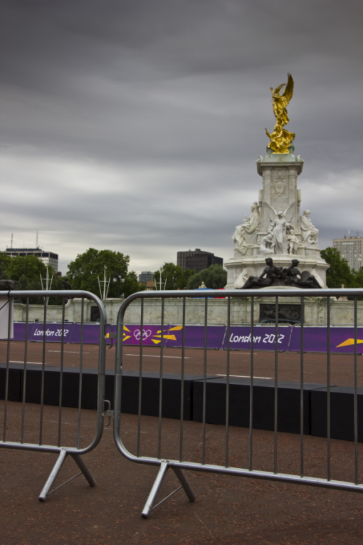 Ridgefence 2.3m Fixed Leg Barrier at London 2012 Olympics